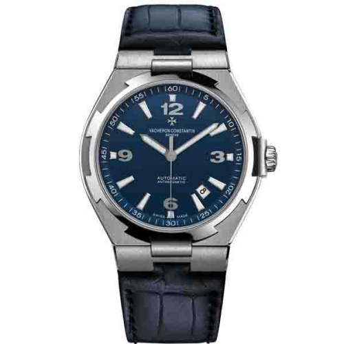 Vacheron Constantin Overseas Simple Date Steel Blue 2015 47040/000A-9008